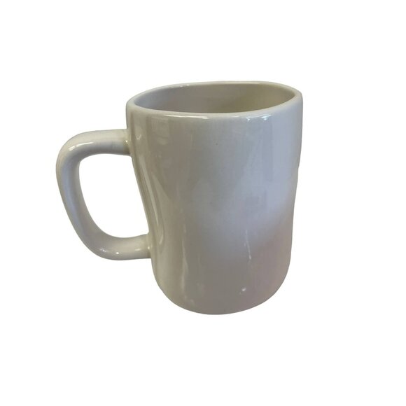 RAE Dunn Coffee Ceramic Mug Artisan Stupid Cupid 5.25"W x 3.25"L x 4.5"H - Picture 3 of 6